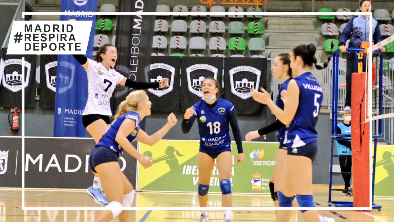 Gran paso adelante de Voleibol Madrid