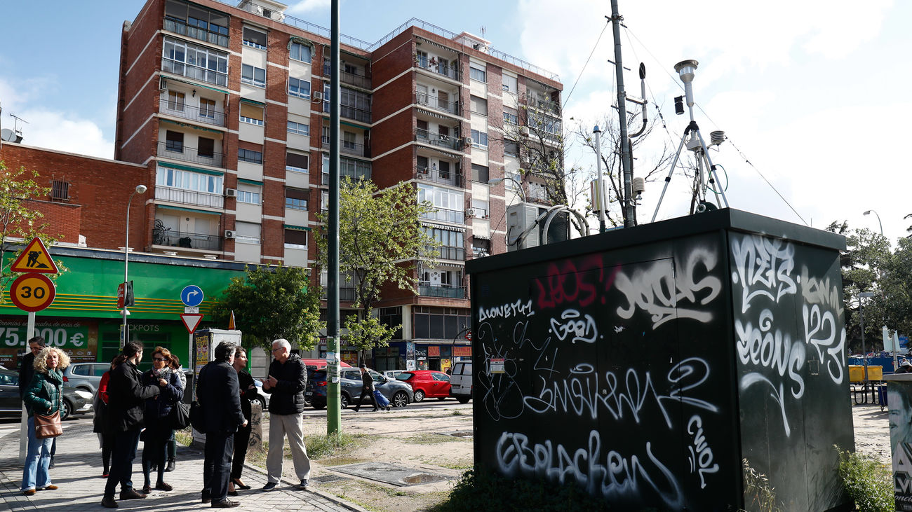 Estación de control de contaminación de Plaza Elíptica