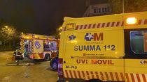 Dos heridos graves en un accidente de moto en la M-408, a la altura de Parla