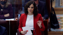 Ayuso reitera que no se plantea un adelanto electoral en la Comunidad de Madrid