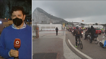 España reforzará el control fronterizo en Gibraltar tras el positivo de la mueva cepa