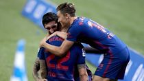 0-2. El Atlético de Madrid reafirma el liderato ante la Real Sociedad