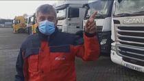 Consiguen llegar a Santander procedentes del Reino Unido 108 camioneros atrapados en el puerto de Dover