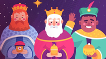 Los Reyes Magos hablan con los niños por videollamada en Las Rozas