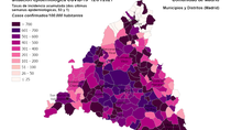 El mapa que preocupa a Madrid: hasta 75 municipios tienen disparada su tasa de contagios de coronavirus