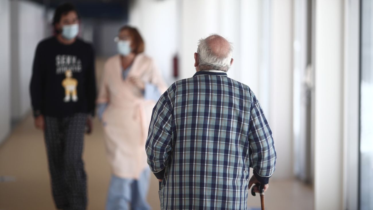 Vacunación contra el coronavirus en el hospital Isabel Zendal